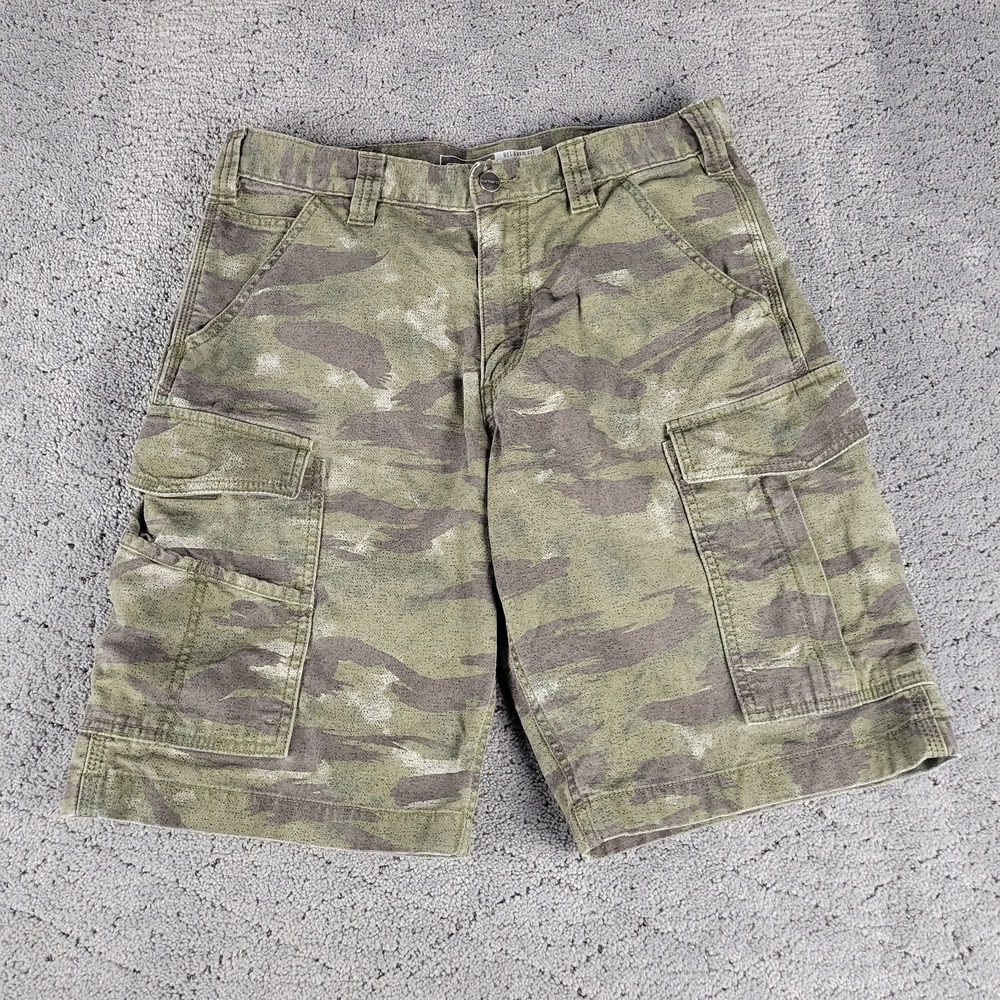 Carhartt Cargo Shorts Mens 32 Camo Relaxed Rugged Flex Streetwear Grunge